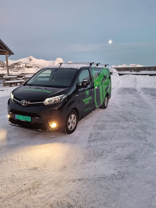 Firmabilen til Thorgersen Bygg